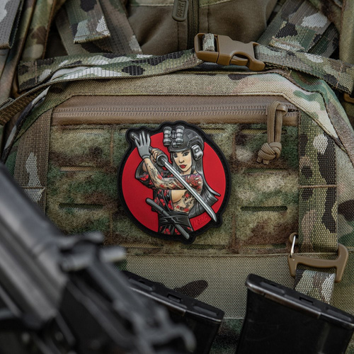 M-Tac – Tactical Girl №3 Yakuza Patch – PVC – schwarze Tattoos – Vollfarbe – 51116404