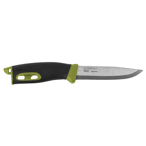Morakniv - Überlebensmesser Companion Spark - Sandvik 12C27 - Grün - 13570