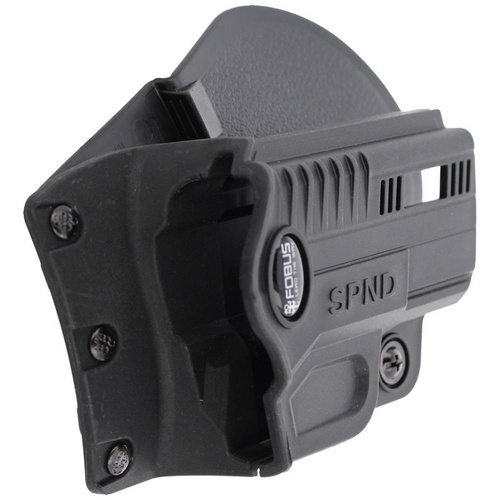 Fobus - OWB Holster HS Produkt, Springfield: XDS 3.3 und 4 - Roto Flipper - Rechts - Schwarz - SPND RT