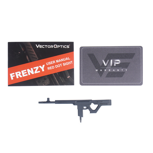 Vector Optics - Kolimator Frenzy-X 1x19x28 GenII Red Dot Sight - Weaver - MOJ - SCRD-64