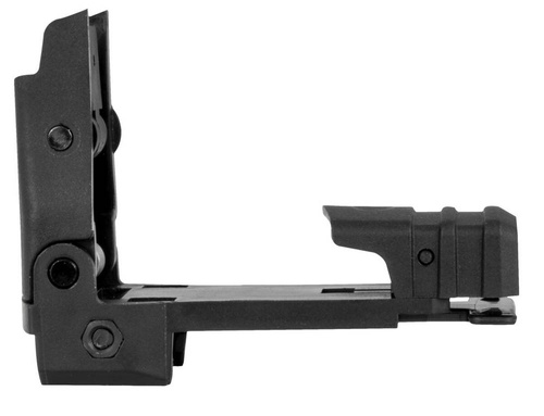 MFT - Back Up Polymer Flip Up Rear Sight - Schwarz - BUPSWR-BL
