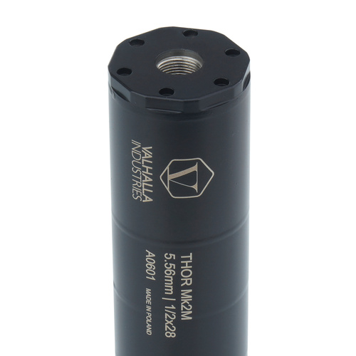 Valhalla Industries - Sound Moderator Thor Mk 2M 5.56 mm | 1/2×28 - Schwarz