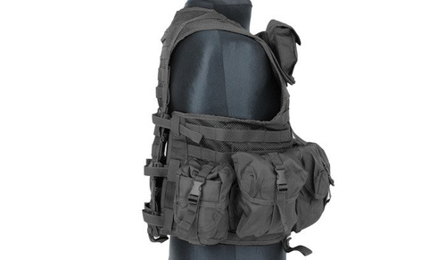 Mil-Tec - Modular Vest Reactor - MOLLE/PALS - Schwarz - 10712102