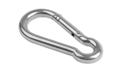 Mil-Tec - Karabiner - Edelstahl - US Oval - 80 mm - 15924080