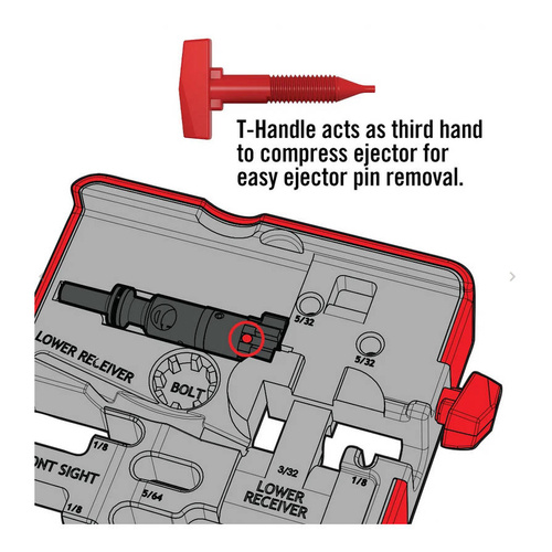 Real Avid - Büchsenmacherblock AR-15 Master Bench Block - AVAR15MBB