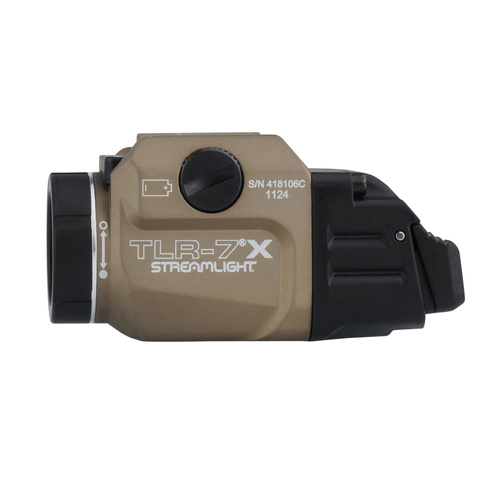 Streamlight - Taktische Waffentaschenlampe TLR-7 X - Aluminium - FDE - L-69429