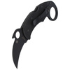 Spyderco - Karahawk™ G-10 All Black Plain Edge Messer - C170GBBKP