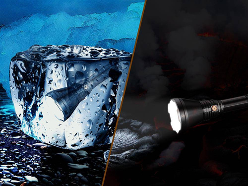 Fenix - LED Taschenlampe - 1500 Lumen - 5000 mAh - 21700 Akku - HT18