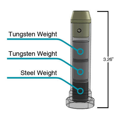 UTG - Pufferrücklaufgerät H2 - AR-15 / M4 / M16 - RB-T6BFH2