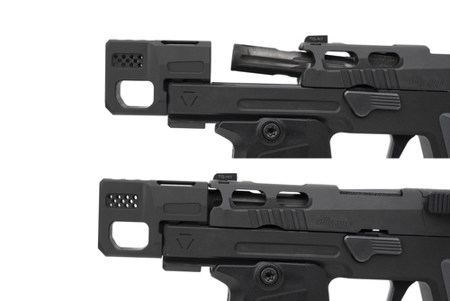 Strike Industries - Kompensator für SMC Alpha MKII 3.9" Größe S - Schwarz - SI-SMC-COMP-S