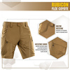 M-Tac - Taktische Shorts Rubicon Flex - 4-Way Stretch - YKK - Coyote - 20070005