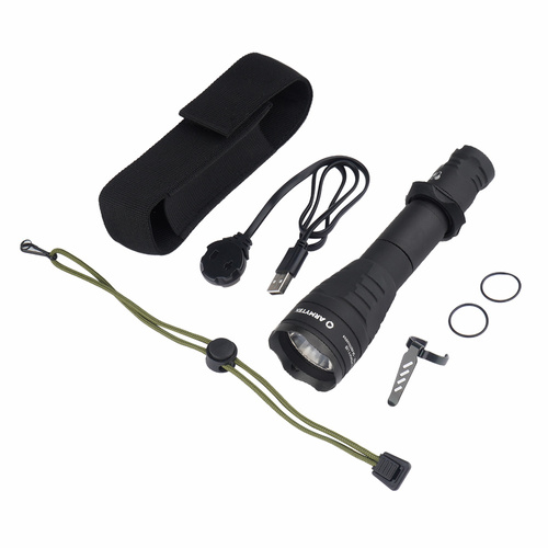 Armytek - Predator Pro taktische Taschenlampe Magnet USB - Warm - 1400 Lumen - F07301W