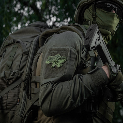 M-Tac – Cossack Ukraine Patch – PVC 3D – Horse Charge – Oliv – 51349001