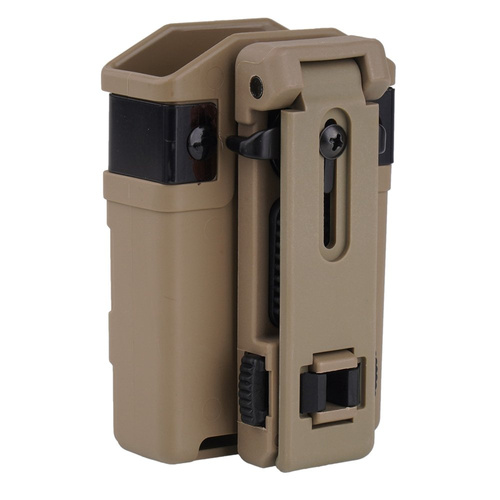 ESP - MOLLE Schwenkbarer Kunststoffhalter für M16, M4 Magazin - UBC-02 Halterung - Khaki - MH-14-AR15 KH