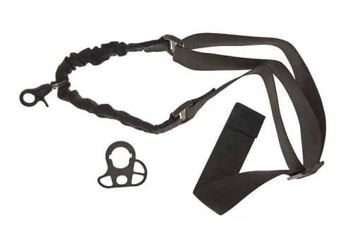GFC Tactical - Einpunktgurt für ASG-Repliken Bungee - Schwarz - GFT-24-000228