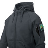 Helikon - Urban Tactical Hoodie® Lite Kapuzenpullover - FullZip - Blau - BL-ULF-CB-65