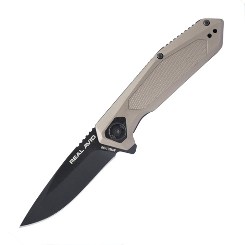 Real Avid - Klappmesser EDC RAV-3 - Aluminium - Edelstahl - Bronze - AVRAV3