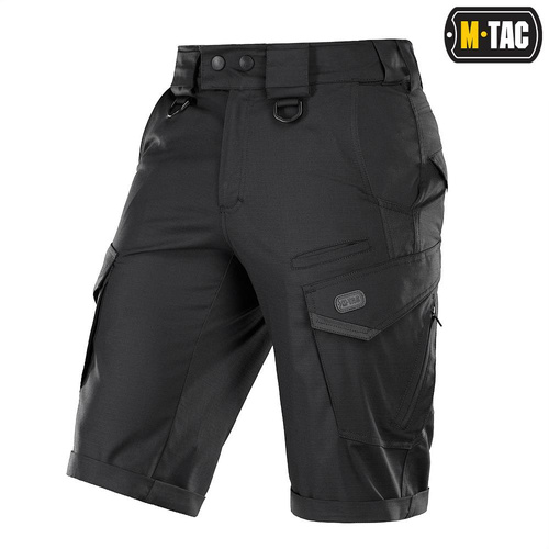 M-Tac - Aggressor Gen.II Flex Tactical Shorts - Polycotton - Schwarz - 20014002