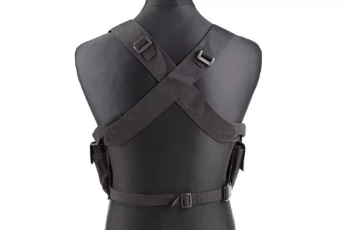 GFC Tactical - Chest Rig Tactical Vest - Nylon - Schwarz - GFT-18-007965