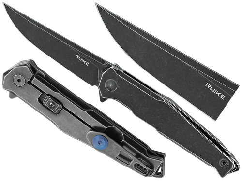 Ruike - Klappmesser - Schwarz - P108-SB