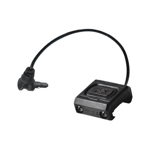 Unity Tactical - Gel-Schalter ModButton Lite - Crane Laser - 7" - Schwarz - MBL-BLK-CL-7