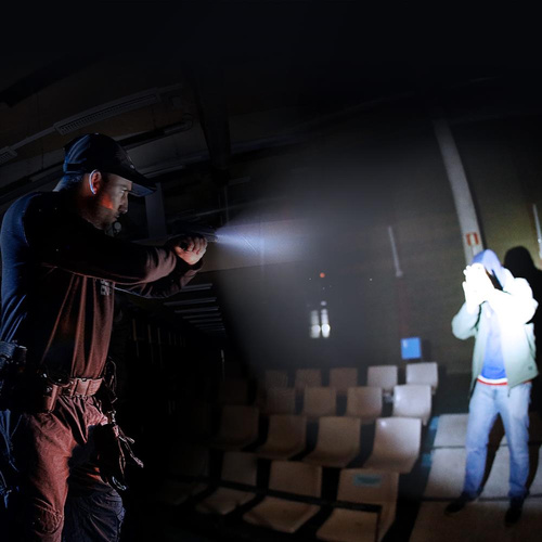 Fenix - Taktische LED-Taschenlampe für Handfeuerwaffen - 1200 Lumen - Picatinny - 1100 mAh - GL19R