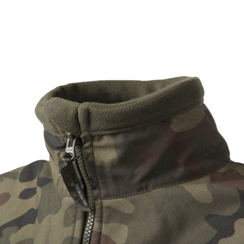Helikon - Sweatshirt Fleece Infantry - Olive Green/PL Woodland - BL-INF-HF-18