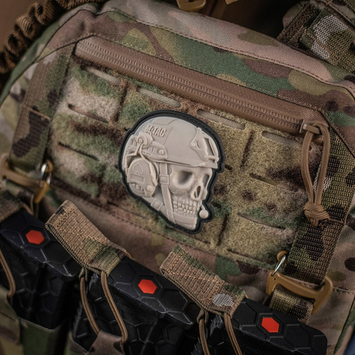 M-Tac – Operator-Patch – 3D-PVC – Weiß – 51338036