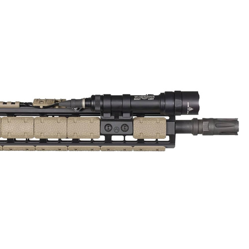 Magpul - M-LOK® Polymer Offset Lichthalterung für RIS Taktisches Licht - Schwarz - MAG605-BLK
