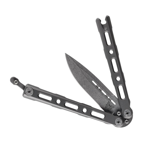 Benchmade - 82 Laro Butterfly Messer - CPM MagnaCut - Grau - 82