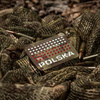 M-Tac - Aufnäher mit Flagge und Aufschrift Polen - Laserschnitt - Pixel - Rot / MultiCam / Weiß - 51007108