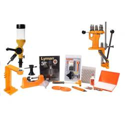 Lyman - Munitionsausarbeitungssatz mit All-American Presse 8 - 12 Stück - 7810370