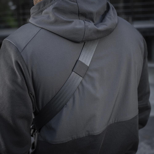 M-Tac - Umhängetasche Slim Elite Hex - Schwarz - 10210002