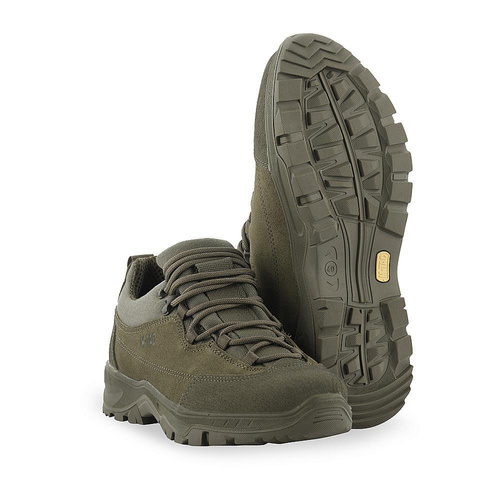 M-Tac - Patrol R Taktische Stiefel - Leder - Olive - 30203901