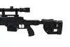Well - ASG Sniper Rifle Replik MB4411D UPV - 6mm - Federbelastet - Zielfernrohr - Zweibein - Schwarz - WEL-03-007312