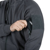 Helikon - Urban Tactical Hoodie® Lite Kapuzenpullover - FullZip - Grau - BL-ULF-CB-19