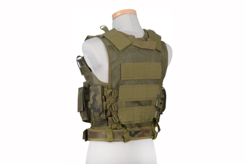 GFC Tactical - Taktische Weste KAM-39 - Polnisches Woodland - GFT-18-011415