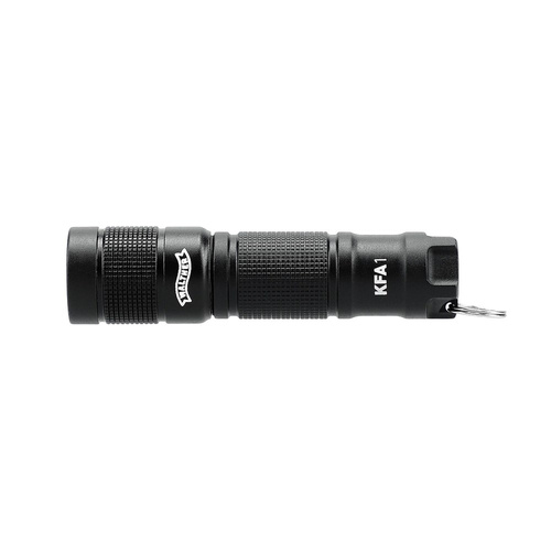 Walther - Schlüsselanhänger-Taschenlampe KFA1 - Cree XP-E2 - 110 lm - IPX8 - Schwarz - 3.7147
