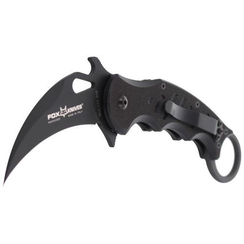 FOX - Klappmesser Karambit - Hawkbill - Schwarz - 479