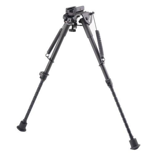 Rokstad - Carbonfaser-Feder-Zweibein - Nicht schwenkbar - 230-345 mm - Harris / Picatinny - RSCFP-09