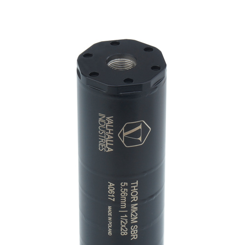 Valhalla Industries - Sound Moderator Thor Mk 2M SBR 5,56 mm | 1/2×28 - Schwarz