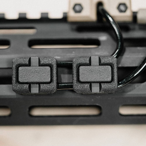 Magpul - Front Handguard Kabel Organizer Wire Control Kit - 6 Stück - M-LOK - Schwarz - MAG1296-BLK