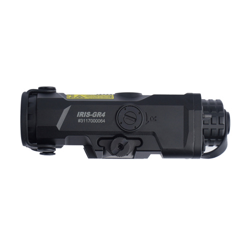 Holosun - Laserzielanzeiger Iris-4 mit Taschenlampe - Aluminium - Grün - IR - Schwarz - IRIS-GR4