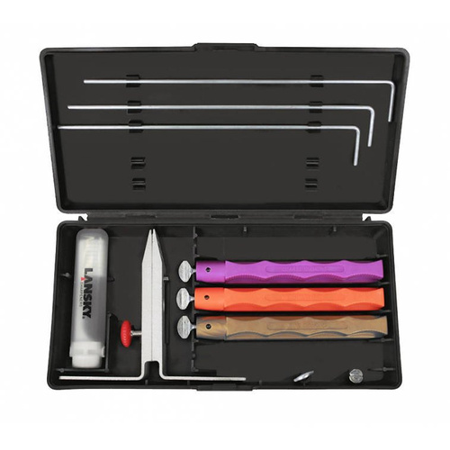 Lansky - Diamant-Schärfset - 3 Diamantplatten - LK3DM