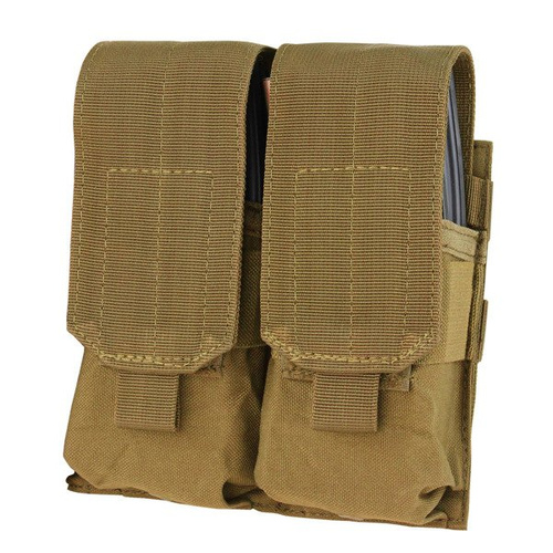 Condor - Double M4, M16 Mag Pouch - Coyote Braun - MA4-498