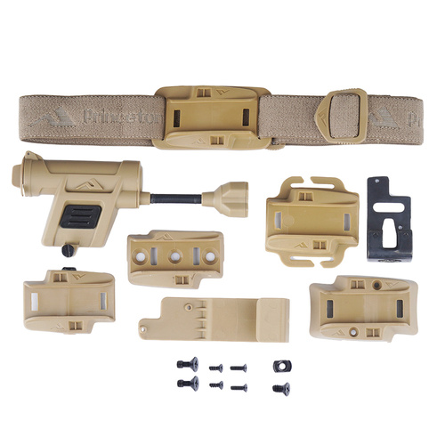 Princeton Tec - Helm-Taschenlampe LED Charge X - 100 lm - RGB - IR - Schwarz - C23-BK