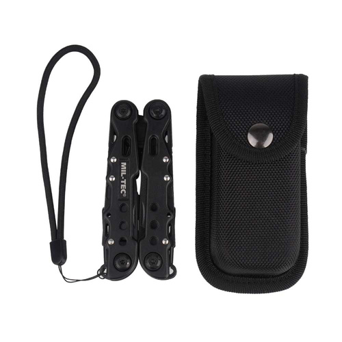 Mil-Tec - Multi Tool schwarz groß mit Etui - 15406102