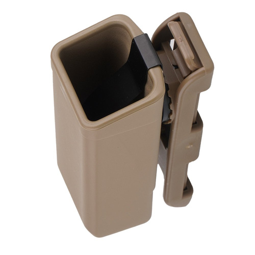 ESP - Kunststoffhalterung für Double Stack 9mm Magazin - UBC-04-1 Halterung - Khaki - MH-44 KH