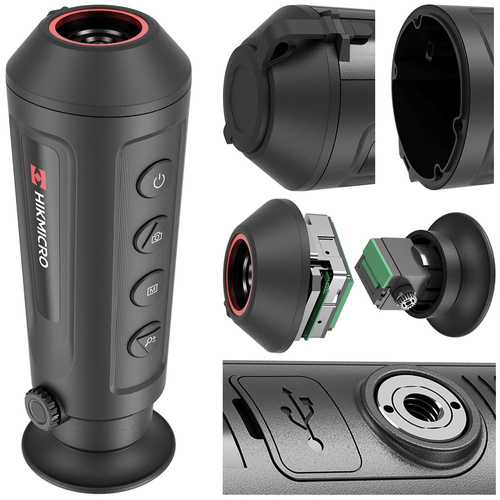 Hikvision - Wärmebildkamera Hikmicro Lynx Pro LE10 - Schwarz - HM-TS02-10XG/W-LE10