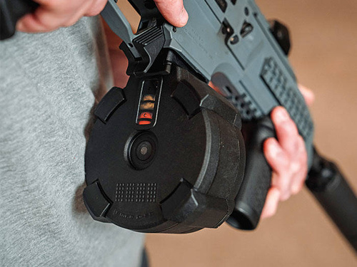 Magpul - PMAG® D-50® EV9™ Trommelmagazin für CZ Scorpion® EVO 3 - Schwarz - MAG1035-BLK	